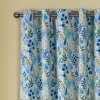 Zeleno-modré závesy v súprave 2 ks 168x229 cm Tilly Floral – Catherine Lansfield