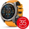 Garmin fenix 8 - 51mm, AMOLED, Sapphire, Titanium, Spark Orange/Graphite band - SK Distribúcia (010-02905-11)