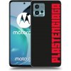 Picasee silikónový čierny obal pre Motorola Moto G72 - Plastenciaga