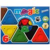 PRIMO Sada voskových pastelek MAGIC BASIC 6 ks