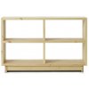 Normann Copenhagen Knižnica Plank Bookcase, stredná – prírodná/borovica