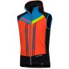 Pánská skialp vesta Northfinder hybridní Polartec® VHAN blackorange Velikost: XXL