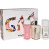 Sisley Les Essentials hydratačná emulzia s regeneračným účinkom 125 ml + kvetinové pleťové tonikum 100 ml + upokojujúce odličovacie mlieko 100 ml