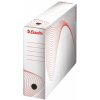 Esselte ES128201 archívný box bielo červený 355 x 250 x 100 mm