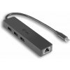 Replikátor portov i-tec USB-C Slim 3-portový HUB s GLAN (C31GL3SLIM)
