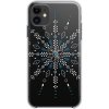 AppleMix Kryt FORCELL Winter pre Apple iPhone 12 Pro Max - gumový - transparentný / snehová vločka