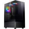 ADATA XPG case INVADER X MINI Mid-Tower, bez zdroje, 5x 120mm Fan, Černá INVADERXMINIMT-BKCWW