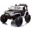 Mamido Elektrické autíčko jeep Power Polícia čierna biela