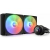 NZXT vodní chladič Kraken 280 RGB / 2x140mm fan / 4-pin PWM / LCD disp. / 6 let RL-KR280-B1