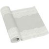 Stredový pás PAW AIRLAID 40cm x 24m Royal Lace Silver