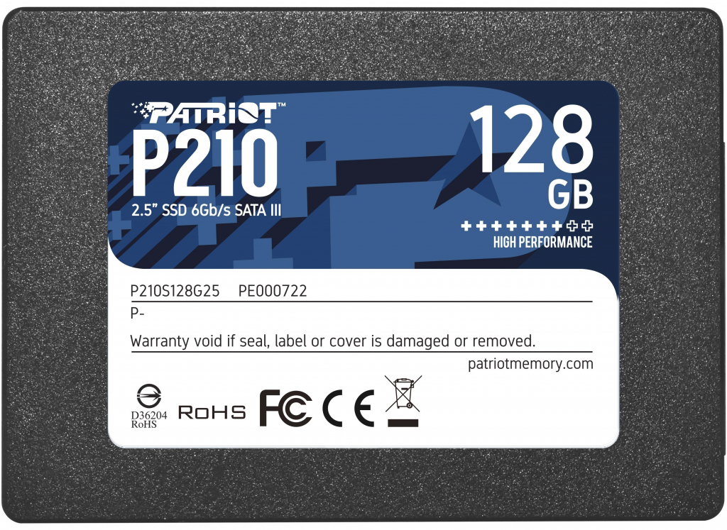Patriot P210 128GB, P210S128G25