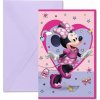 Procos Minnie Mouse pozvánky s obálkou