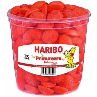 Haribo Primavera Erdbeeren penové jahody 1050 g