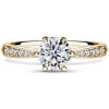 Minerva Side Stones | Zásnubný prsteň so stredovým kameňom 1.000ct, žlté zlato, s diamantmi 49