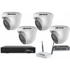 8MPx ZOOM IP POE kamera - 4x NC961+, POE prepínač 4 + 1, NVR | ZONEWAY 4-NC961+3016