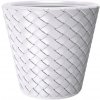 PlasticFuture Kvetináč Mini Matuba biely, 38,8 cm