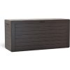 PROSPERPLAST Záhradný box Woodebox umbra 116 cm - 280L