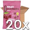 Bombus Fruit Gummies ovocné kúsky čerešňa 20 x 35 g