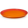 Prílohový tanier COUPE 22 cm, FLAME, kamenina, Le Creuset