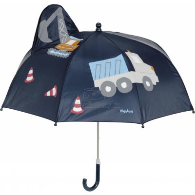 Playshoes 448548 Construction 3D deštník modrý