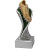 Trofej Futbal - Odlievaná soška - Kopačka: 19,5 cm