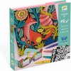 Djeco 3D VYFARBOVANIE FANTASTICKÝ LES DJ08652