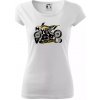 Motocross my world - Dámske tričko Pure - XL ( Biela )