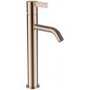 Laufen Kartell umyvadlová stojánková páková baterie vysoká bez automatické výpusti, PVD zlatorůžová H3113380821201