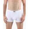 GINA Pánske bavlnené boxerky s kratšou nohavičkou | 73125P - biela, 50/52