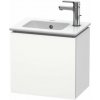 Duravit L-Cube Umývadlová skrinka, 40x42x29 cm, pánty vľavo, biela mat LC6272L1818