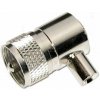 CABLETECH UHF konektor. CB RG58 skrutkovací roh.