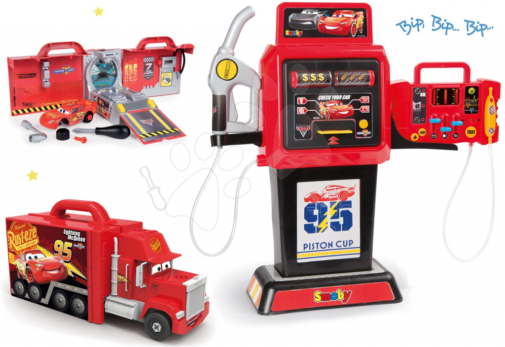 Smoby set kamión s autíčkom Cars 3 Mack Truck elektronické+benzínová pumpa  elektronická od 84,99 € - Heureka.sk