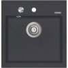 Granitový drez CONCEPT Cubis 51x49 cm tmavosivý DG00C50DG