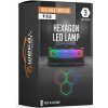 Lampa ALU HEXAGON RGB FARBA 3 HEX 160x150 Včelí Plást Garážová dielňa Salo