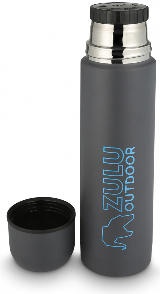 Zulu Vacuum Flask termoska sivá modrá 500 ml
