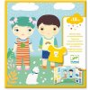 Djeco Odnímateľné samolepky Oblečenie