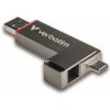 USB kľúč, 512GB, USB A C 3.2 Gen1, VERBATIM Dual QuickStick, čierny