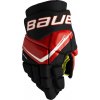 Hokejové rukavice Bauer Vapor FLY40 Black/Red Junior 10 palcov