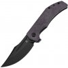 Tenable Knives Orion Blackwash 14C28N, Purple Micarta B1089A2