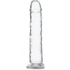 Crystal Addiction Transparent Dildo 18 cm