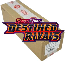 Pokémon TCG Destined Rivals Booster Box Case – množstvo boosterov pre fanúšikov a zbierateľov, plný vzácnych kariet!