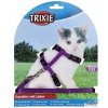 Nylonový postroj pro koťata jednobarevný TRIXIE 19-31 cm/8 mm