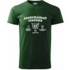 Zaobchádzať opatrne 50 - Klasické pánske tričko vyššej gramáže - 4XL ( Fľaškovozelená )