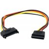Kábel Gembird extention cable power SATA 15pin (M/F) 30 cm CC-SATAMF-01