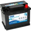Autoabatéria Exide DUAL AGM 12V 60Ah 680A EP500