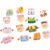 Bigjigs Toys Oblékací puzzle Medvědí rodinka