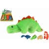 Zvieratko dinosaurus plyš 12-16cm 4 druhy 3m+
