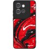 Picasee ULTIMATE CASE pro Motorola Edge 50 Neo - Red black