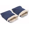 SENSILLO Rukávnik na kočík 2 ks Sensillo 45x21 navy