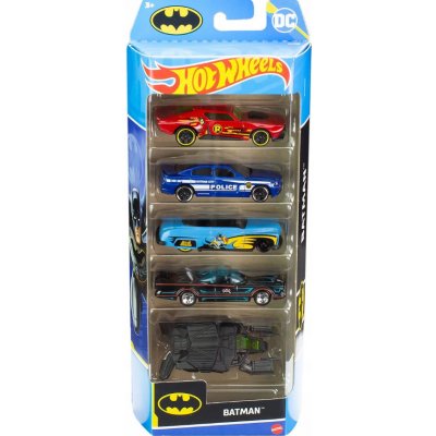 Mattel Hot Wheels Batman 5 ks angličáky HLY68